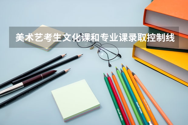 美术艺考生文化课和专业课录取控制线是多少?
