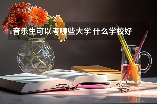 音乐生可以考哪些大学 什么学校好