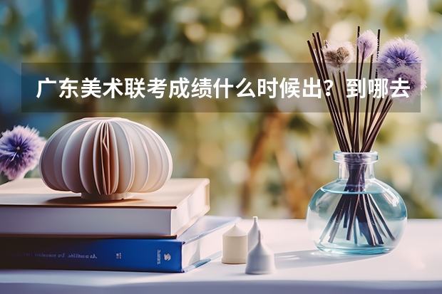 广东美术联考成绩什么时候出?到哪去查