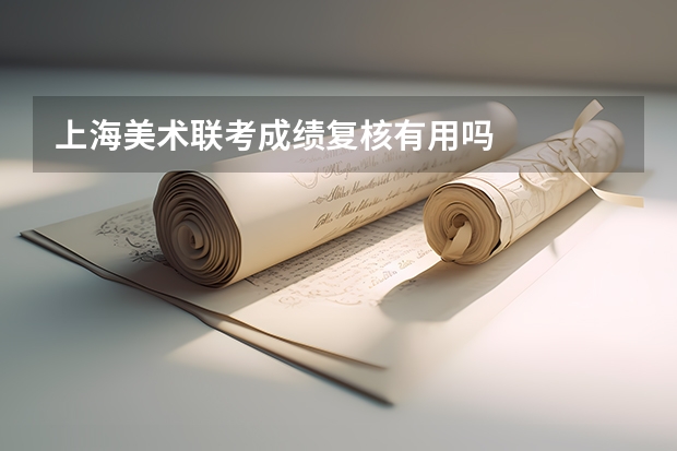 上海美术联考成绩复核有用吗
