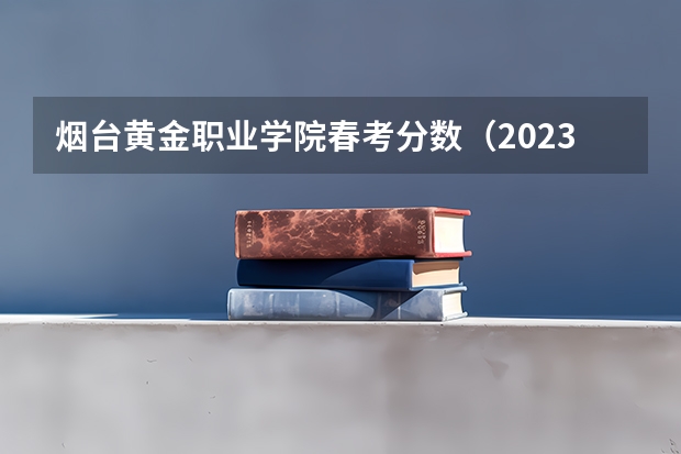 烟台黄金职业学院春考分数（2023春季高考专科录取分数线）