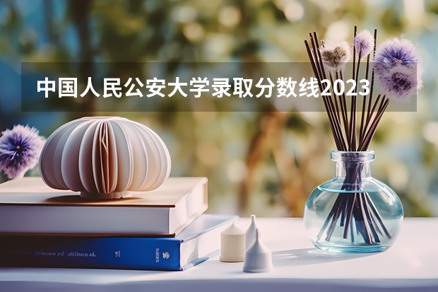 中国人民公安大学录取分数线2023侦查学（北京公安大学研究生分数线）