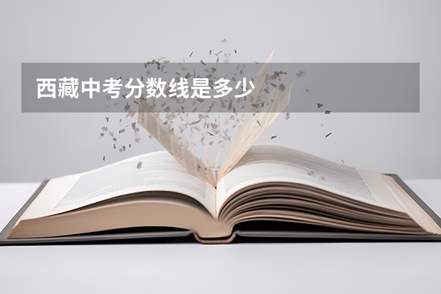西藏中考分数线是多少