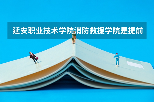 延安职业技术学院消防救援学院是提前批吗