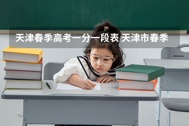 天津春季高考一分一段表 天津市春季高考分数线