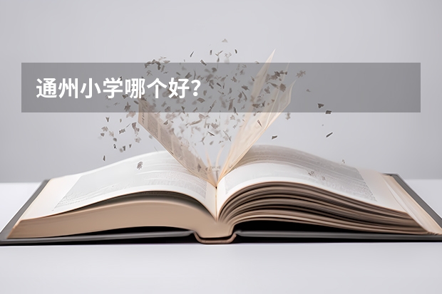 通州小学哪个好？