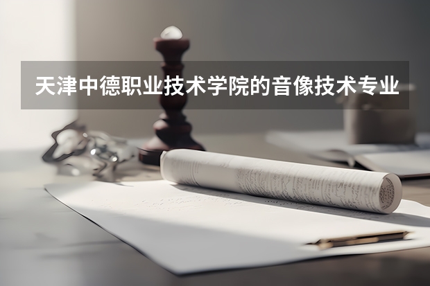 天津中德职业技术学院的音像技术专业怎么样？
