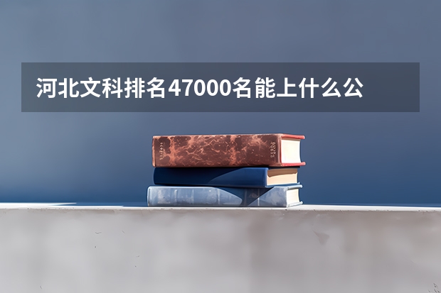 河北文科排名47000名能上什么公办学校？