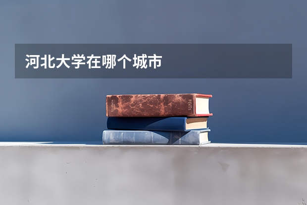 河北大学在哪个城市