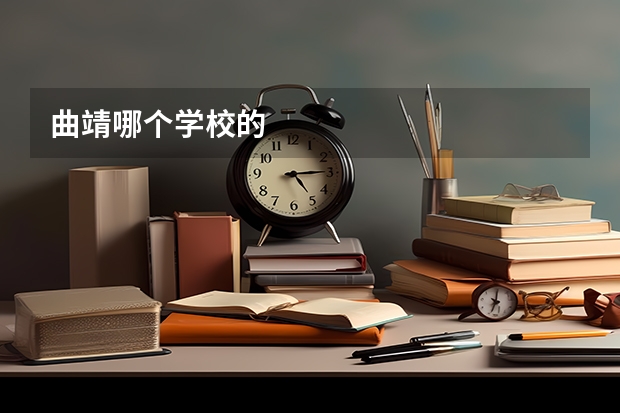 曲靖哪个学校的