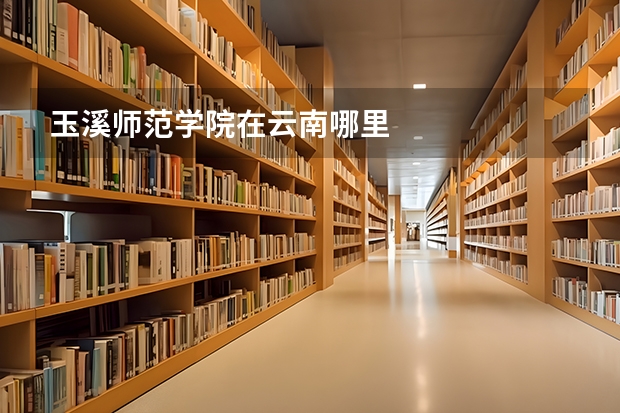 玉溪师范学院在云南哪里