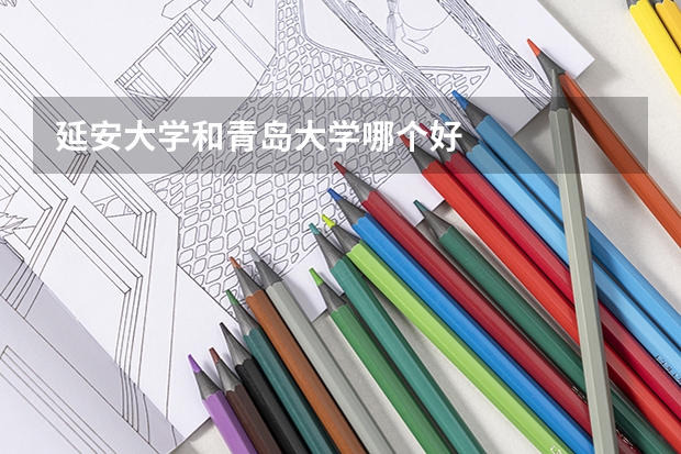 延安大学和青岛大学哪个好
