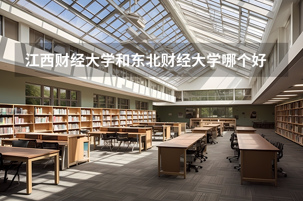 江西财经大学和东北财经大学哪个好