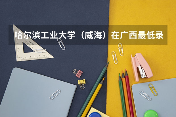 哈尔滨工业大学（威海）在广西最低录取分数