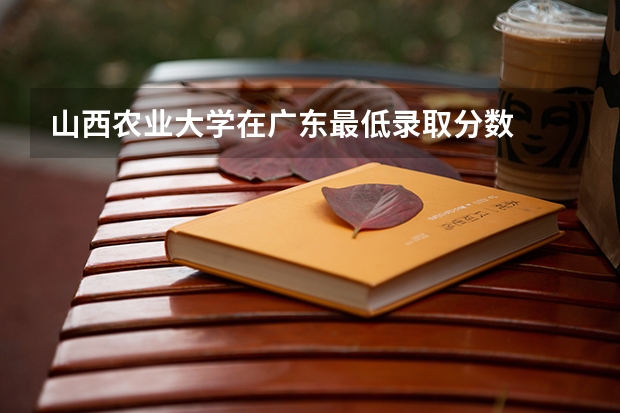 山西农业大学在广东最低录取分数