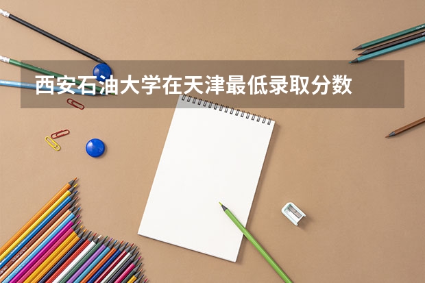 西安石油大学在天津最低录取分数
