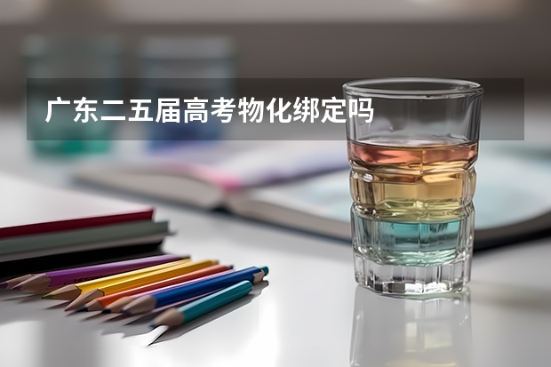 广东二五届高考物化绑定吗