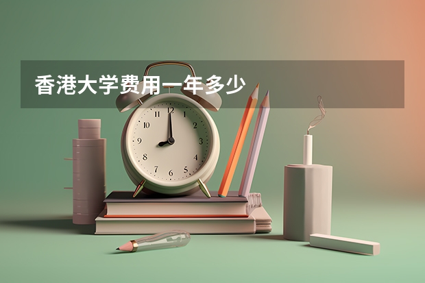 香港大学费用一年多少