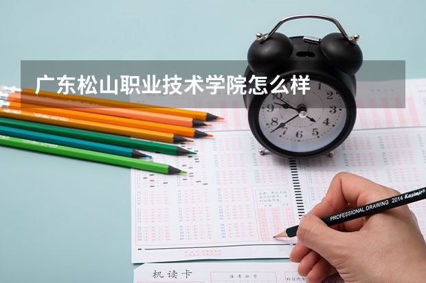 广东松山职业技术学院怎么样