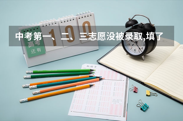 中考第一、二、三志愿没被录取,填了职高，分数够了。学籍会被自动录入职高吗？