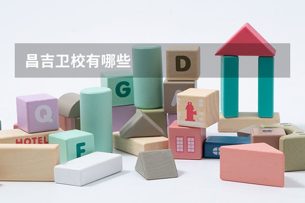 昌吉卫校有哪些