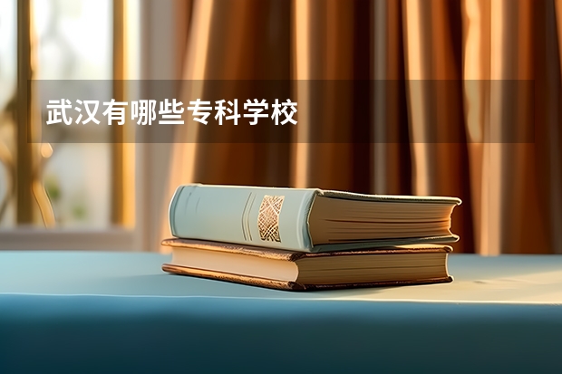 武汉有哪些专科学校