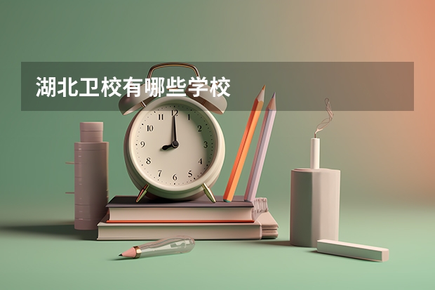 湖北卫校有哪些学校