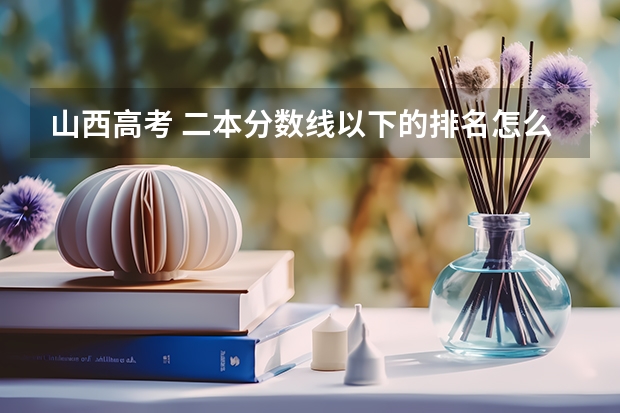 山西高考 二本分数线以下的排名怎么查啊