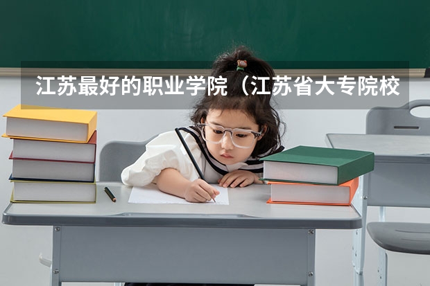江苏最好的职业学院（江苏省大专院校排名）