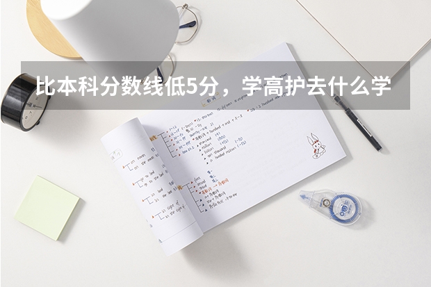 比本科分数线低5分,学高护去什么学校