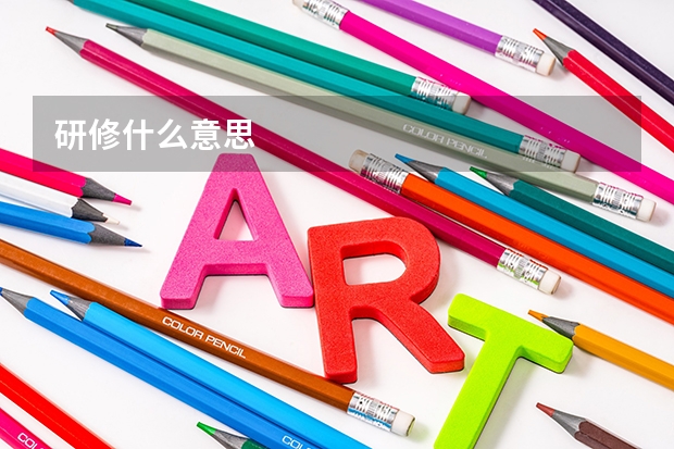 研修什么意思