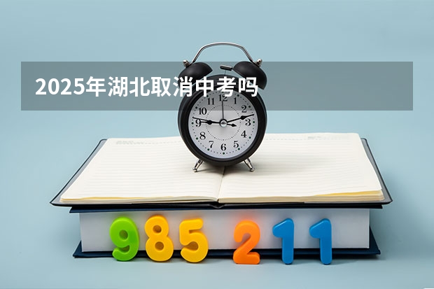 2025年湖北取消中考吗