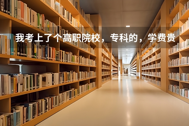 我考上了个高职院校,专科的,学费贵,家里又没钱,我又想休学一年,不知道该怎么办了