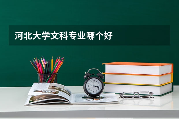 河北大学文科专业哪个好