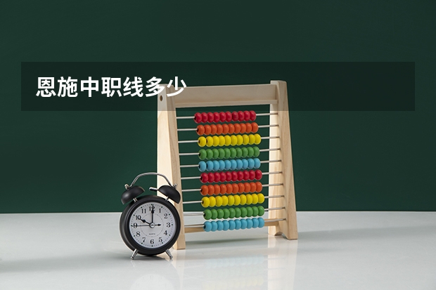 恩施中职线多少
