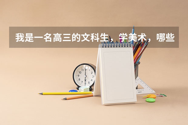我是一名高三的文科生,学美术,哪些大学招美术生?谢谢了。