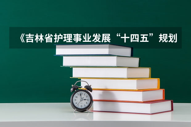 《吉林省护理事业发展“十四五”规划(2025年)》对“互联网+护理服务”提出哪些要求?