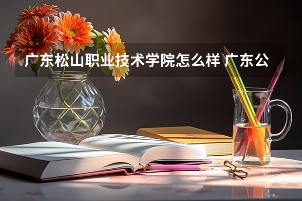 广东松山职业技术学院怎么样 广东公办大专高职排名