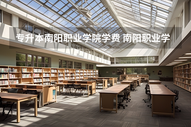 专升本南阳职业学院学费 南阳职业学院学费多少